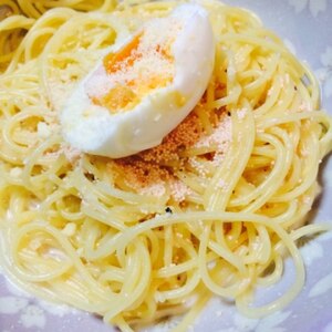 昆布茶でたらこのスパゲティ